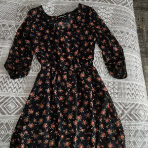 Flower pattern dress - size xs Euro size